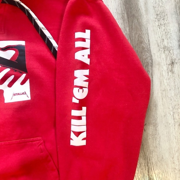 Metallica, X  Puck Hcky, Sweatshirt, Hoodie, RARE, Limited Edition, Size L - Picture 9 of 14